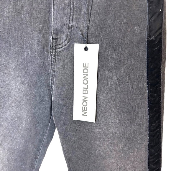 NEON Blonde Bella Stripe Jean - Picture 8 of 12